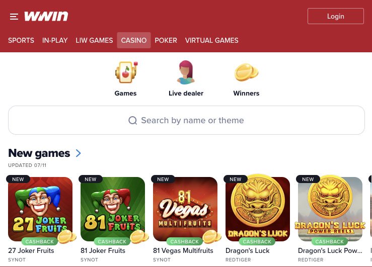 Best wishwin casino login in Global